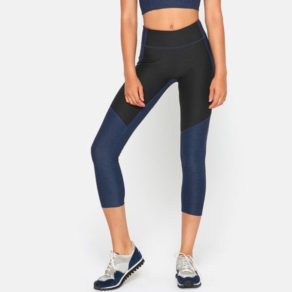 Outdoor voices two tone leggings